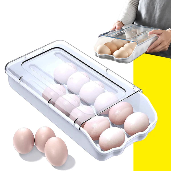 Caja organizadora de huevos