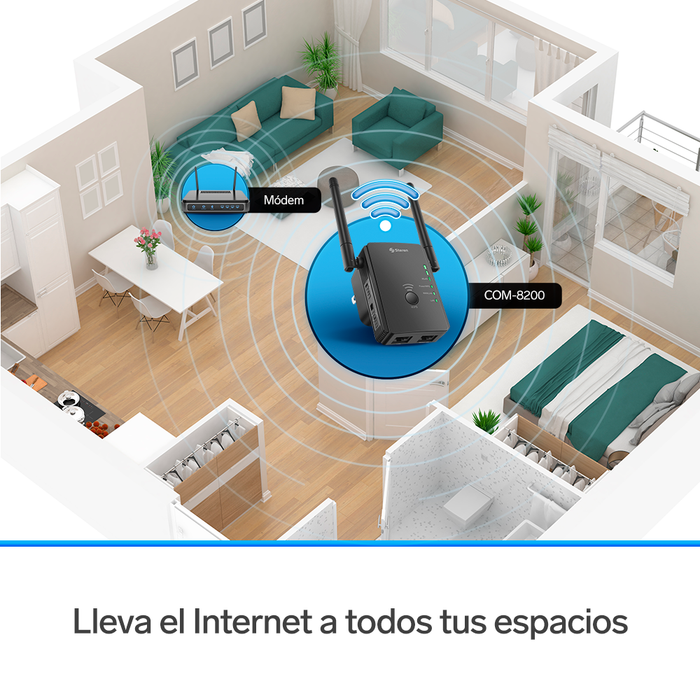 REPETIDOR WIFI DE ALTO ALCANCE 300Mbps